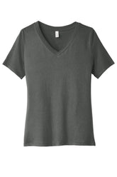 BELLA+CANVAS   Women's Relaxed Jersey Short Sleeve V-Neck Tee. BC6405